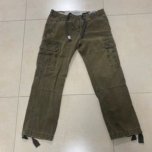 Abercrombie & Fitch Olive Cargos